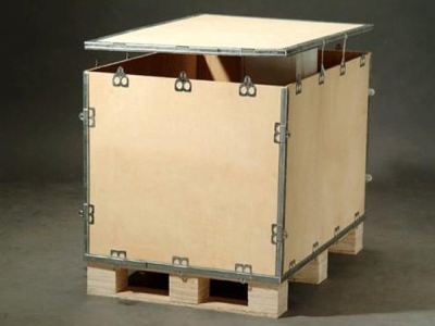 这种木制包装箱竟然可以折叠？而且超实用！